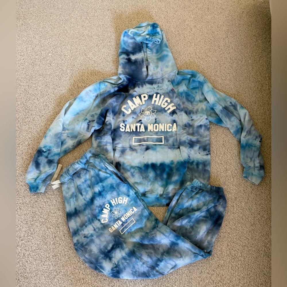 Camp High Collective - tie dye sweat set